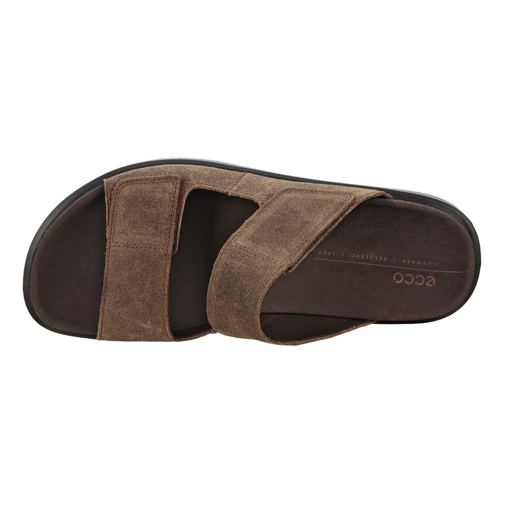 Sandalias Hombre - ECCO Flowt - Marrom - YTI314076